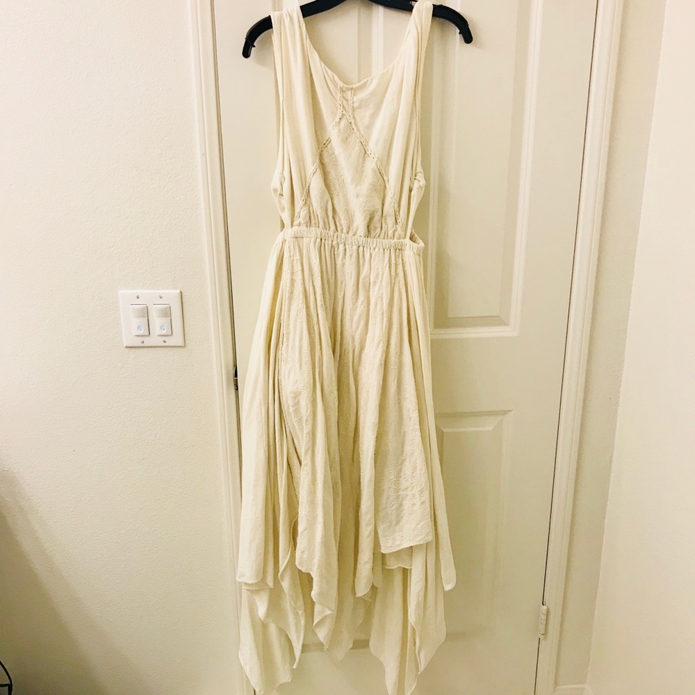 Free People Creme Dress